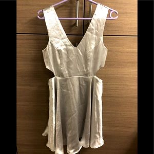 Urban Outfitters Silence + Noise Silver Dress